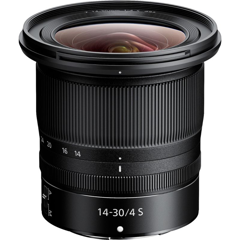 Front Zoom. NIKKOR Z 14-30mm f/4.0 S Zoom Lens for Nikon Z Cameras - Black