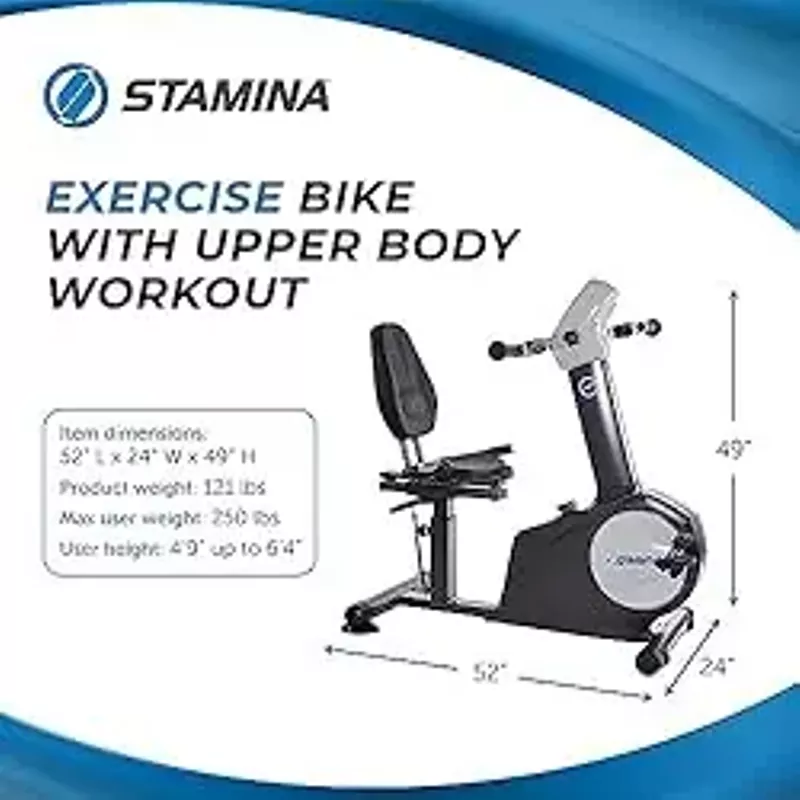 Stamina Elite Total Body Recumbent Bike