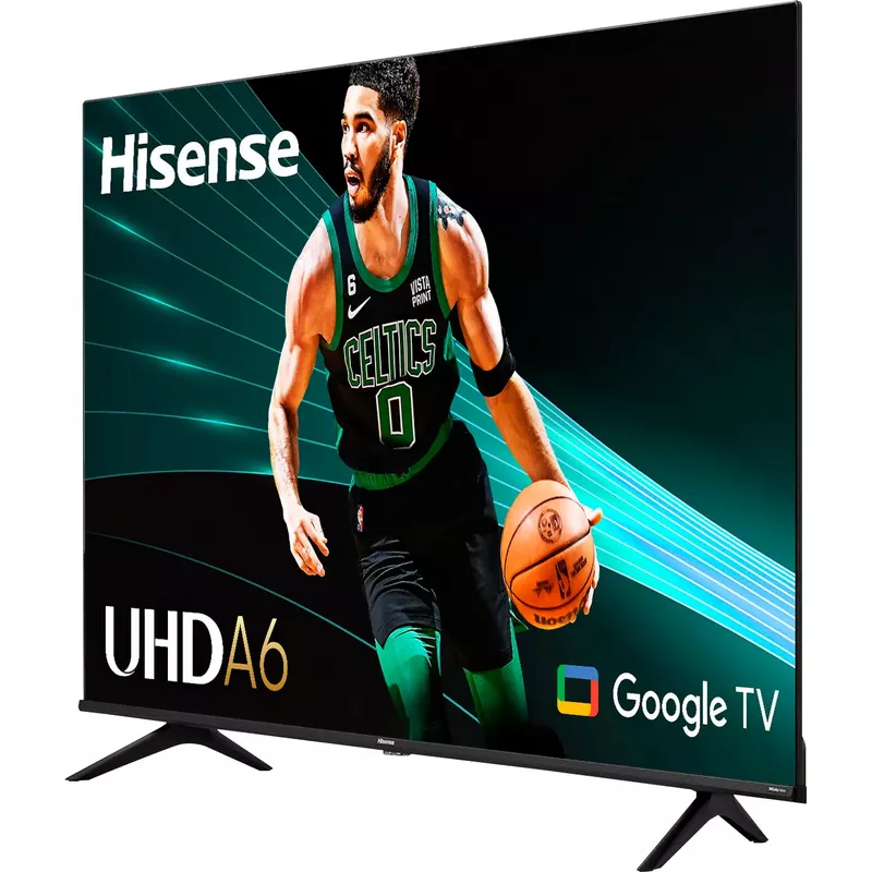 Hisense - 43" Class A6 Series LED 4K UHD HDR LED Google TV