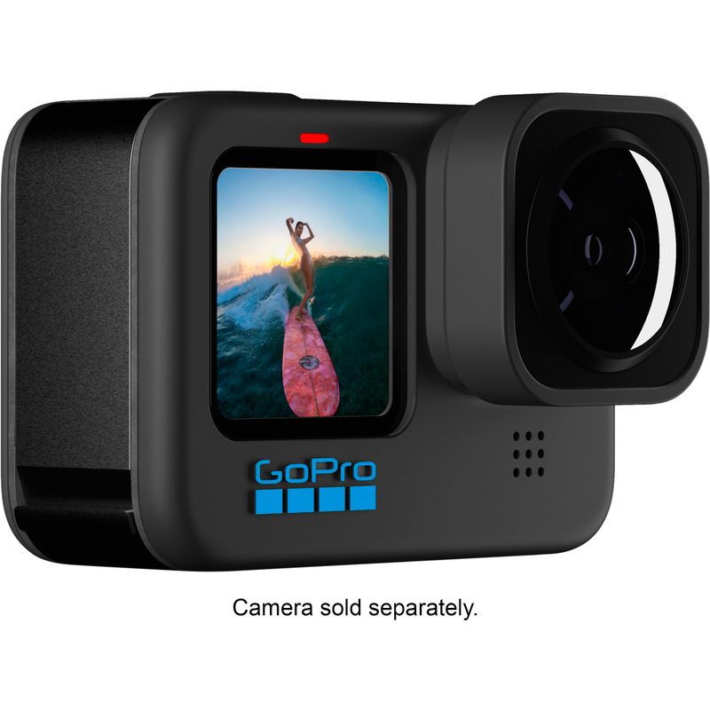 Alt View Zoom 12. GoPro - Max Lens Mod for HERO10 and HERO9 - Black