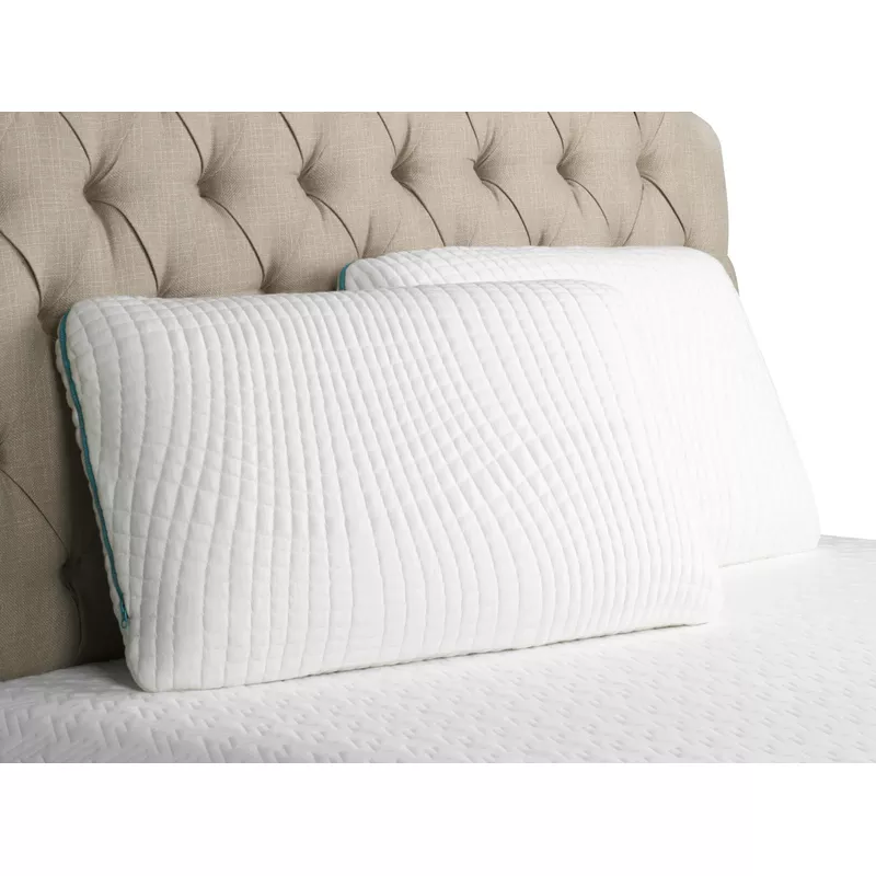 FlexSleep Gel Infused Memory Foam Ventilated King Pillow