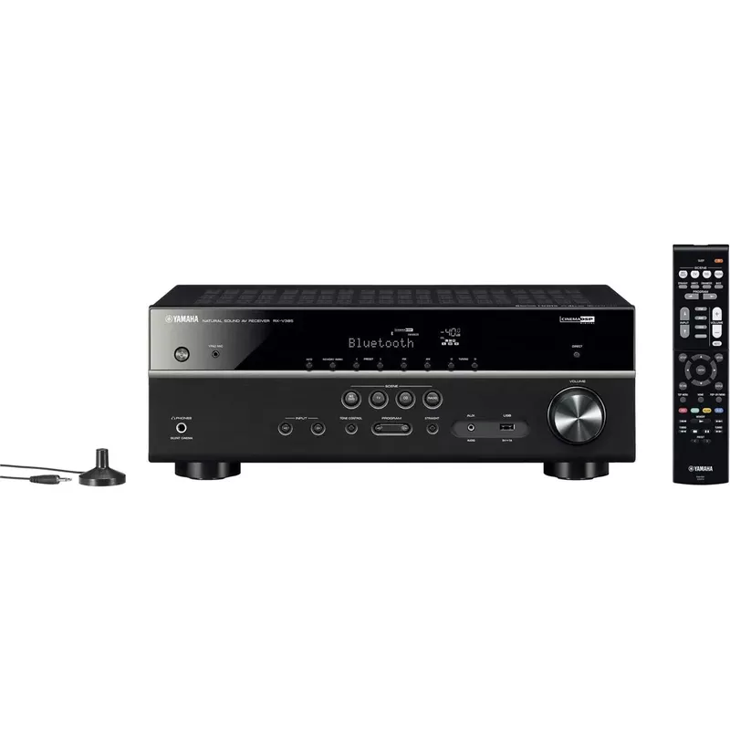 Yamaha - 5.1-Channel 4K Home Theater Speaker System with Powered Subwoofer and Bluetooth Streaming - Black