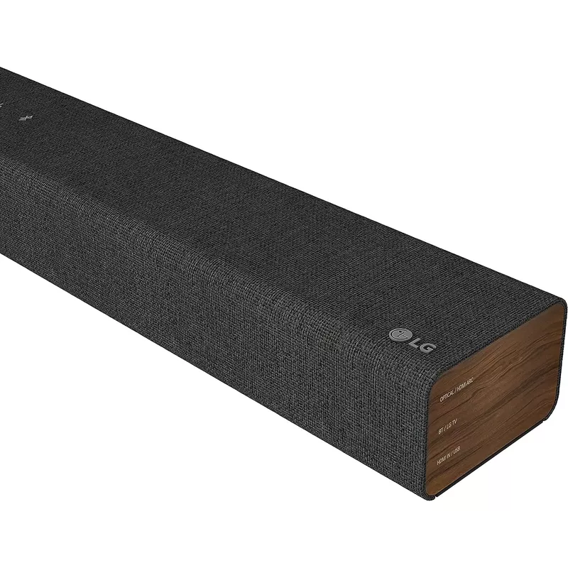 LG 2.1 Channel Sound Bar with Built-In Subwoofer, Black