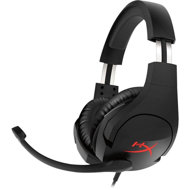 HyperX Cloud Stinger Wired Gaming Headset, Black/Red