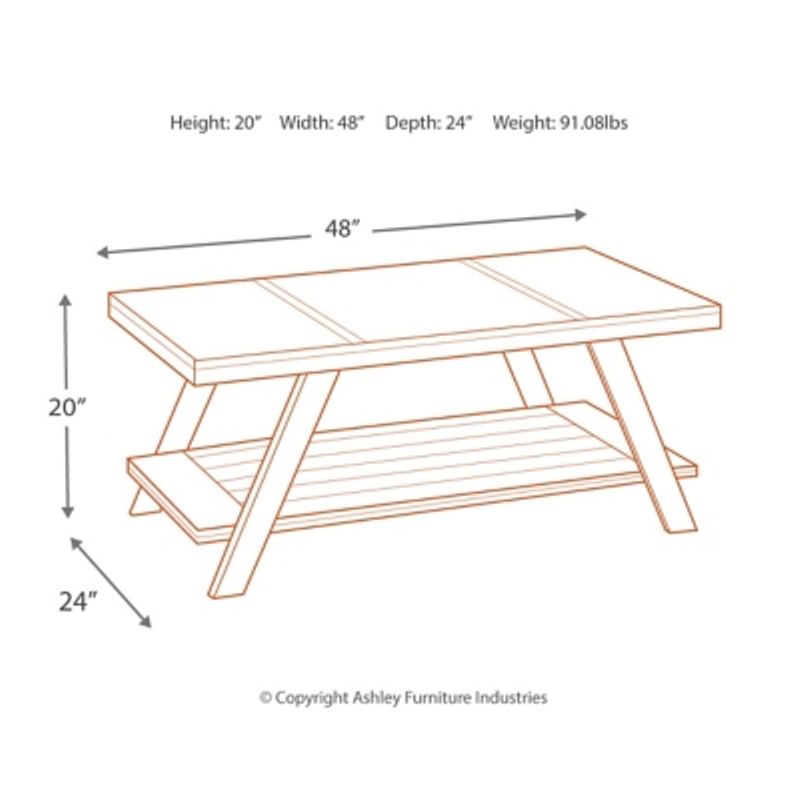 Brown/Silver Bellenteen Occasional Table Set (3/CN)