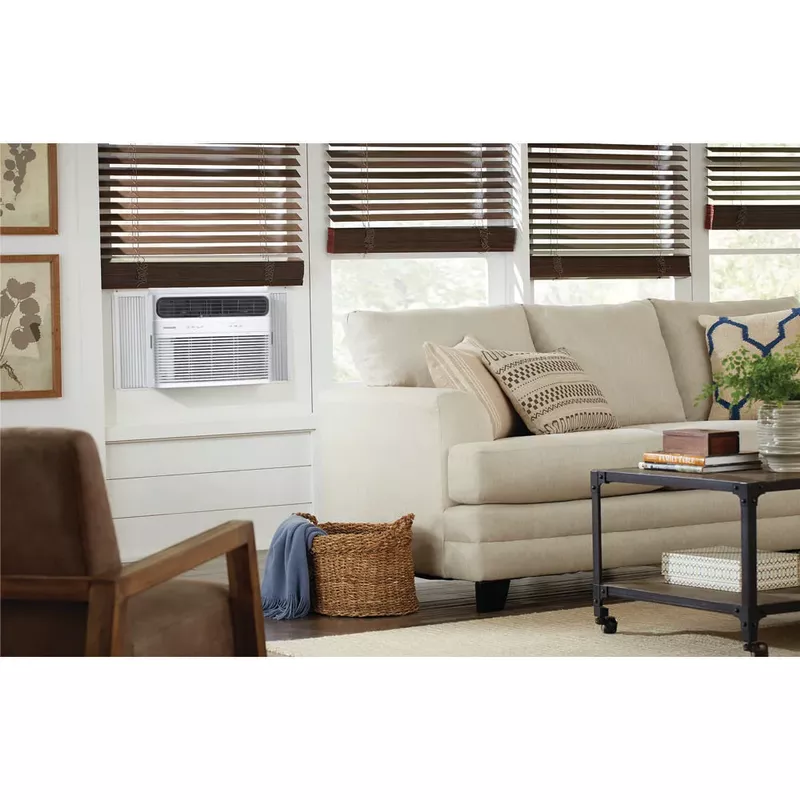 Frigidaire - 12,000 BTU Smart Window Air Conditioner with Wi-Fi and Remote in White