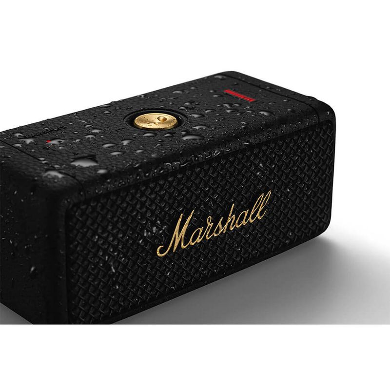 Marshall Emberton BT Portable Speaker - Black/Brass