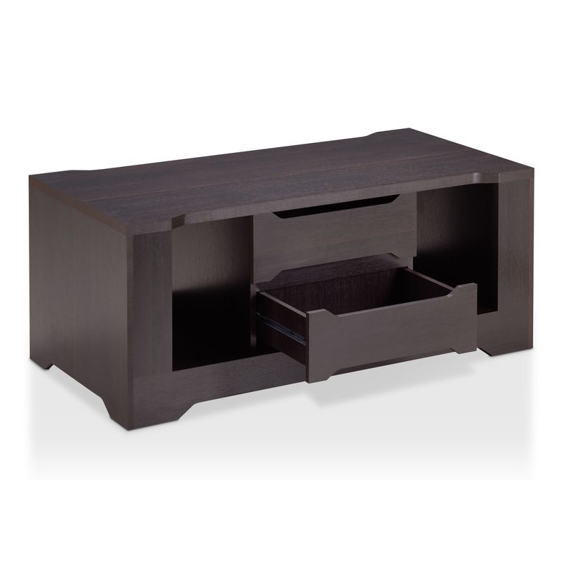 Furniture of America Halin Modern 2-drawer Espresso Coffee Table - Espresso