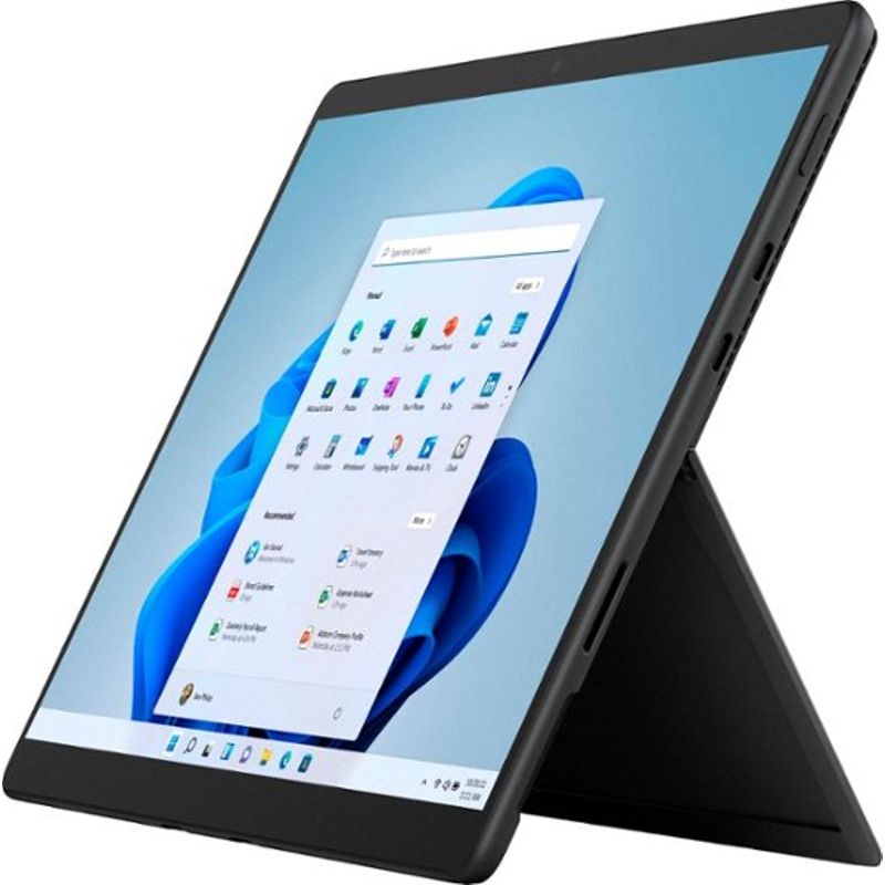 Microsoft - Surface Pro 8 – 13” Touch Screen – Intel Evo Platform Core i5 – 8GB Memory – 256GB SSD – Device Only - Graphite