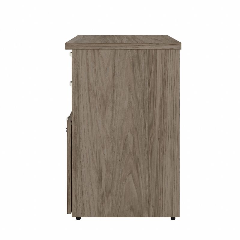 Studio C Storage Cabinet with Drawers by Bush Business Furniture - Modern Hickory