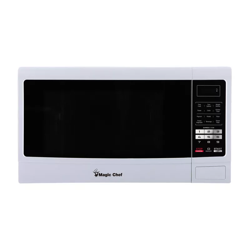 Magic Chef 1.6 cu. ft. White Countertop Microwave Oven