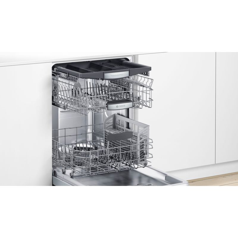 Alt View Zoom 20. Bosch - 800 Series 24" Top Control Built-In Dishwasher with CrystalDry, Stainless Steel Tub, 3rd Rack, 42 dBa - Stainless 