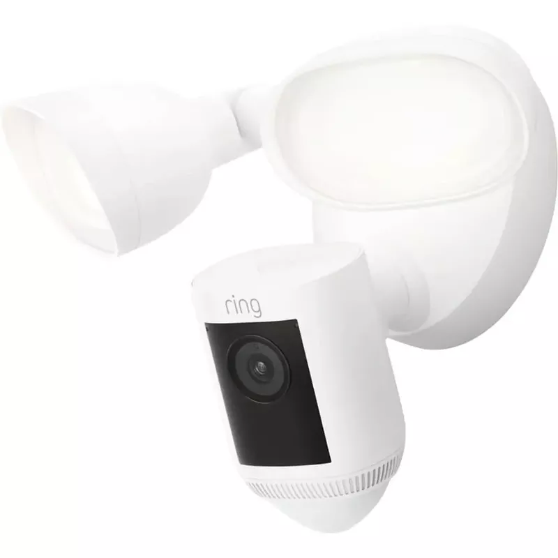 Ring Floodlight Cam Wired Pro - White