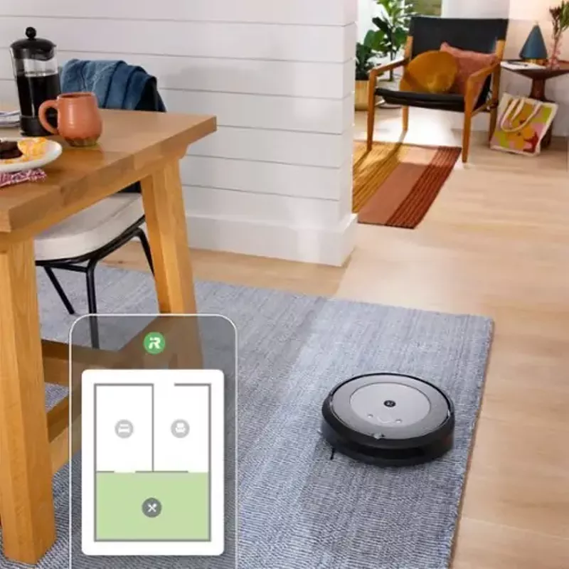 iRobot - Roomba i5+ Self-Emptying Robot Vacuum - Cool