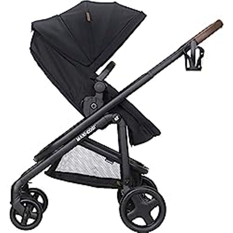 Maxi-Cosi Tayla Max Modular Stroller, Multiple Modes of use: Stroller seat Instantly converts to a Lie-Flat Carriage and Both are...