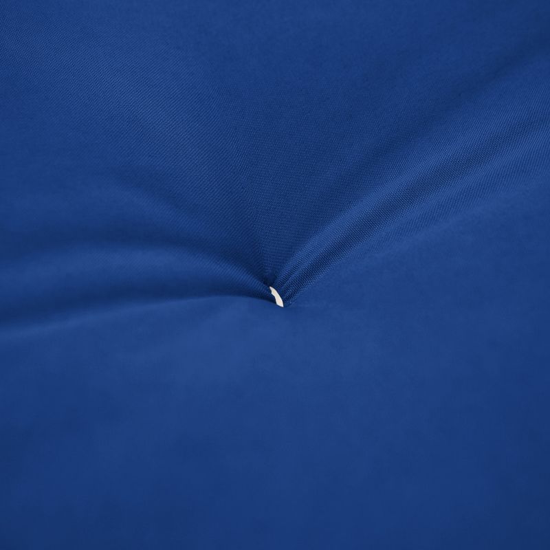 Full Size Blue 8-inch Dual Latex Futon Mattress - Blue - Full