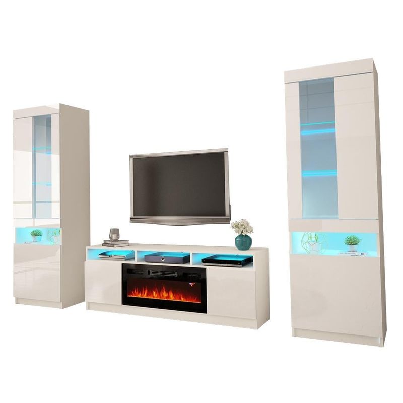 Rent to own Reno 05 Electric Fireplace Modern Wall Unit Entertainment