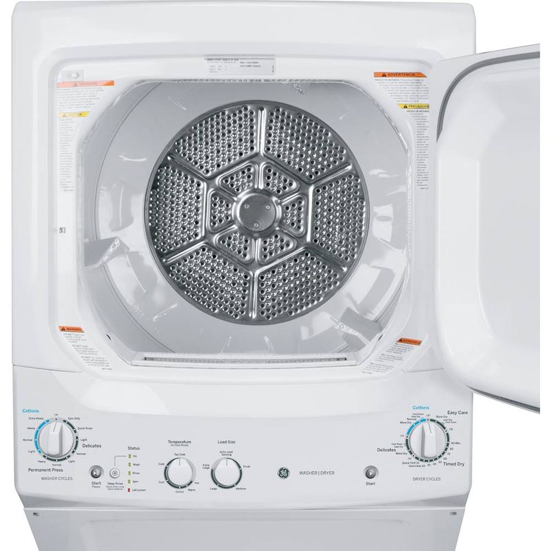 Alt View Zoom 15. GE - 3.8 Cu. Ft. Top Load Washer and 5.9 Cu. Ft. Gas Dryer Laundry Center - White