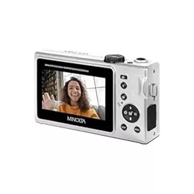 Minolta MND25 48 MP Autofocus / 4K Ultra HD Camera w/Selfie Mirror