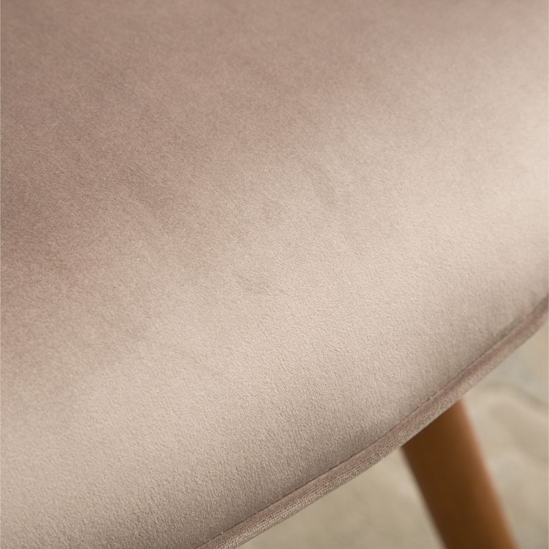 Doarnin Button Tufted High Back Velvet Accent Chair - Grey