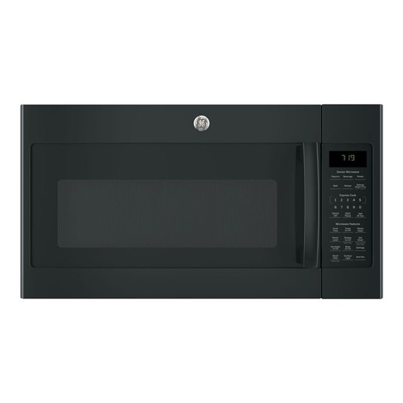 GE Black Over-The-Range Microwave Oven