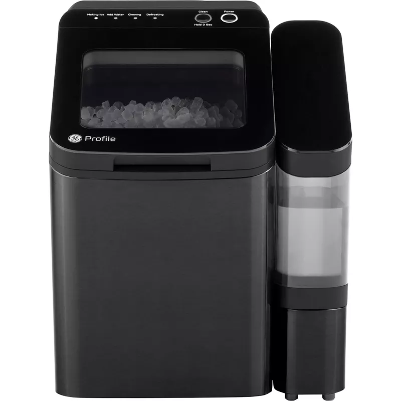 GE Profile - Opal 1.0 Nugget Ice Maker With Side Tank - Black