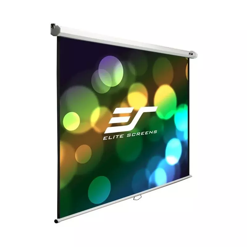 Elite Screens - Manual B Series 100" Projector Screen - White