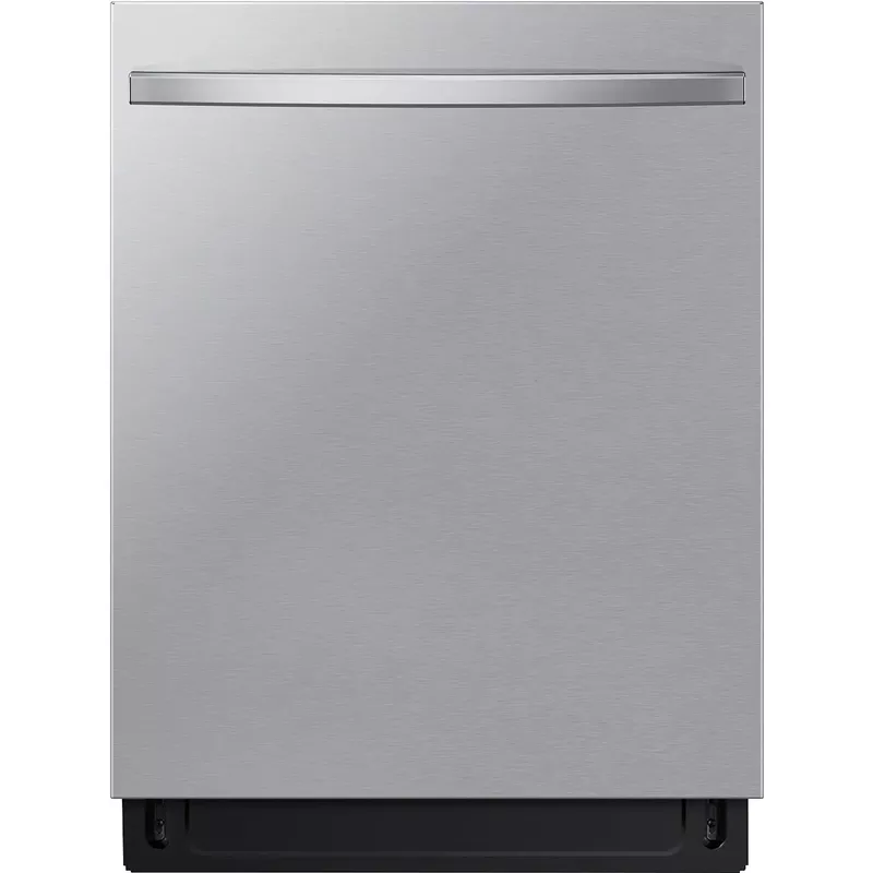 Samsung - AutoRelease Dry Smart Built-In Stainless Steel Tub Dishwasher with 3rd Rack, StormWash, 46 dBA - Stainless Steel