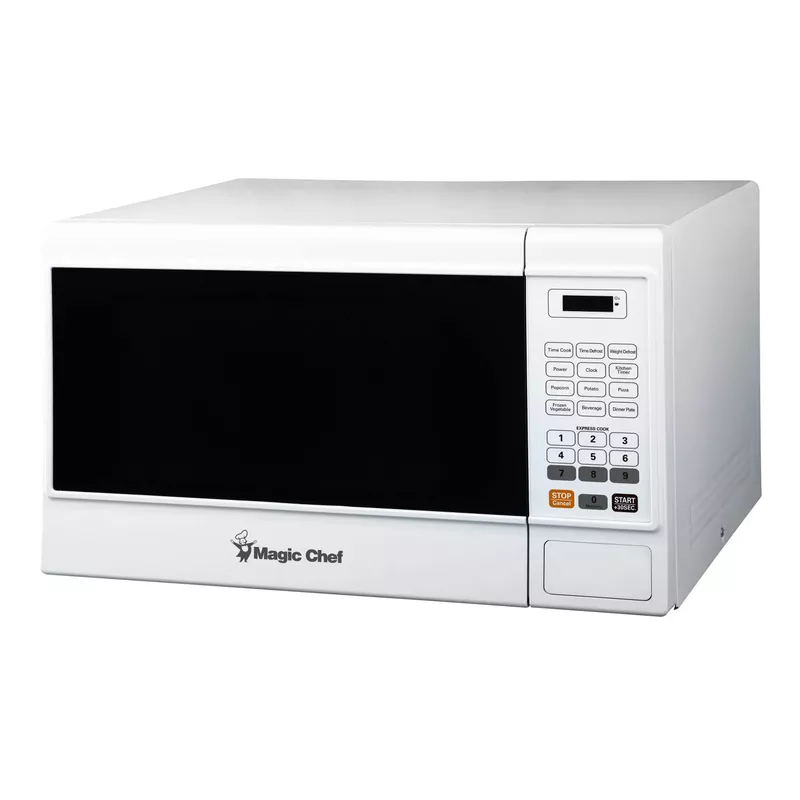 Magic Chef 1.3 cu. ft. White Countertop Microwave Oven