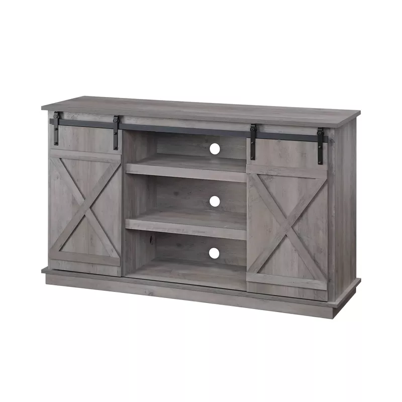 ACME Bellona TV Stand, Oak Finish