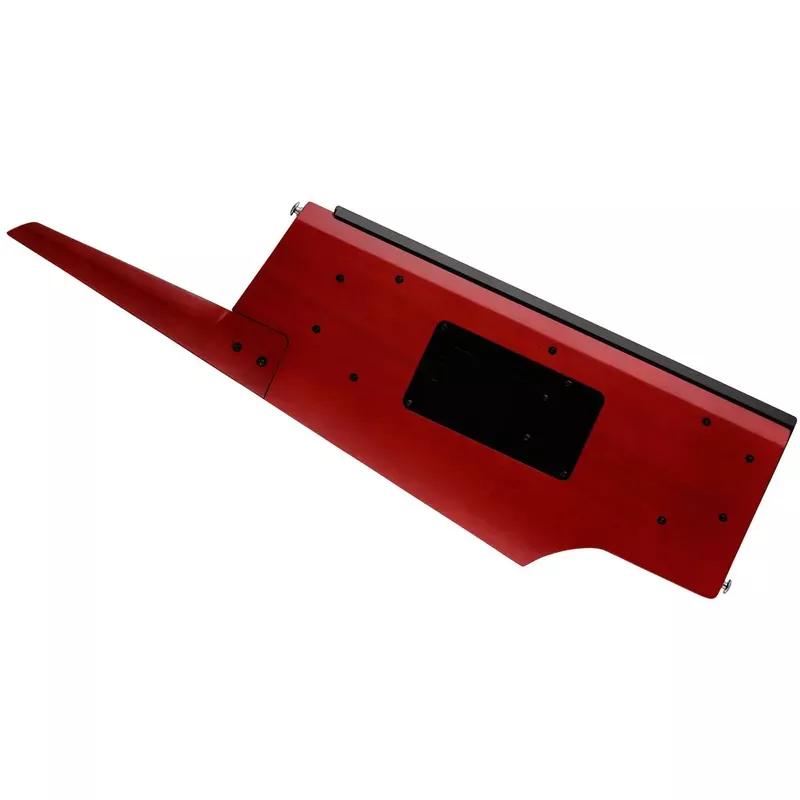 Korg RK-100S 2 37-Keys Keytar Controller Keyboard and Modeling Synthesizer, Translucent Red