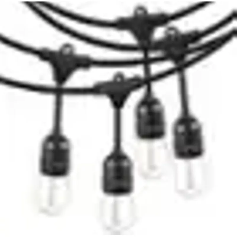 Insignia™ - 48 Ft. Outdoor String Lights - White