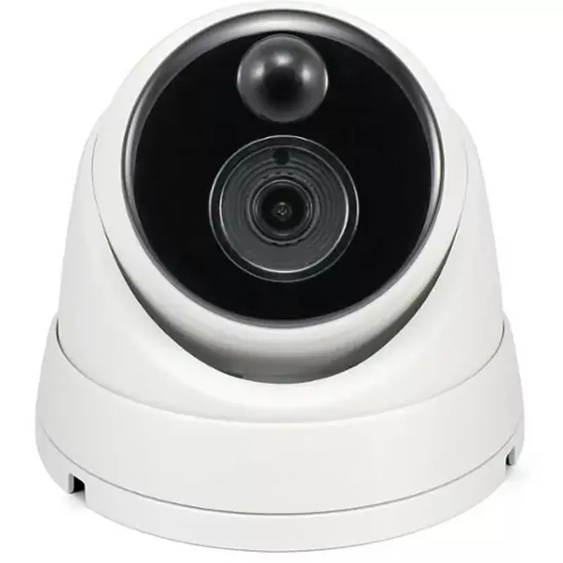 Swann 4K Ultra HD PoE Indoor/Outdoor Dome IP Home Security Camera with Heat and Motion Sensor