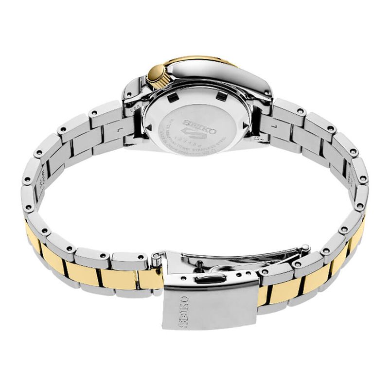 Seiko 5 Womens Sports Collection Watch - Stainless Steel/Gold