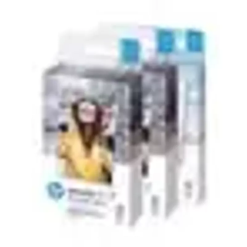 HP - Glossy Zink Technology Photo Paper 2" x 3", 120-Pack - white