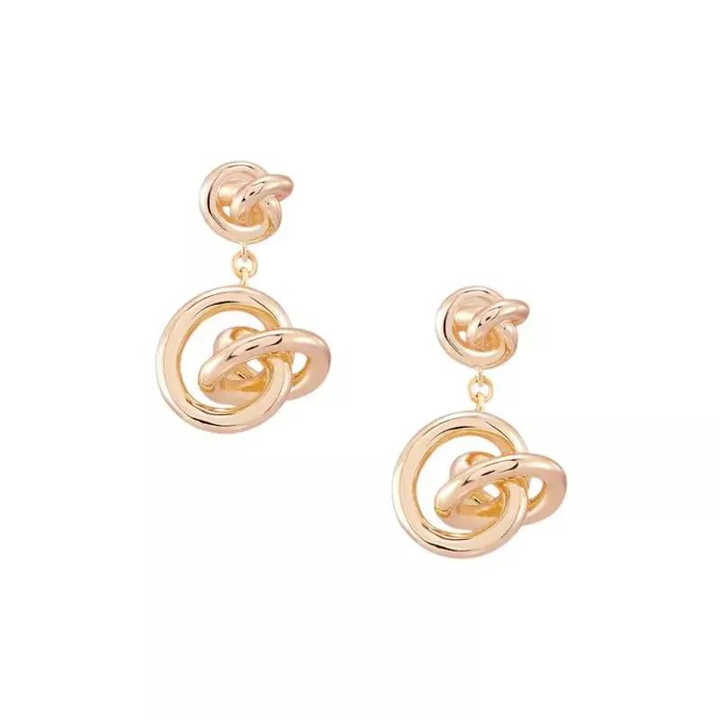 Kendra Scott Presleigh Rose Gold Drop Earring (Rose Gold)