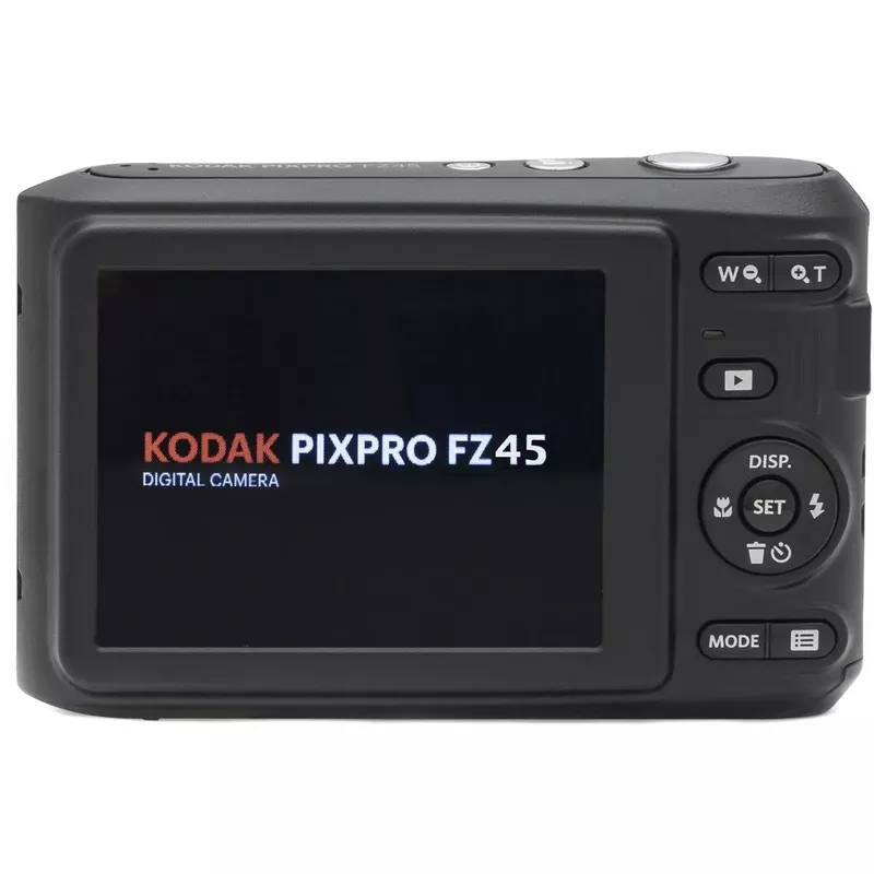 KODAK PIXPRO FZ45 Friendly Zoom 16MP Full HD Digital Camera, Black, Bundle with 32GB Memory Card and Camera Bag