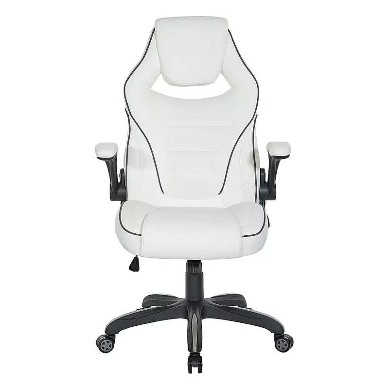 OSP Home Furnishings - Xeno Gaming Chair in Faux Leather - White