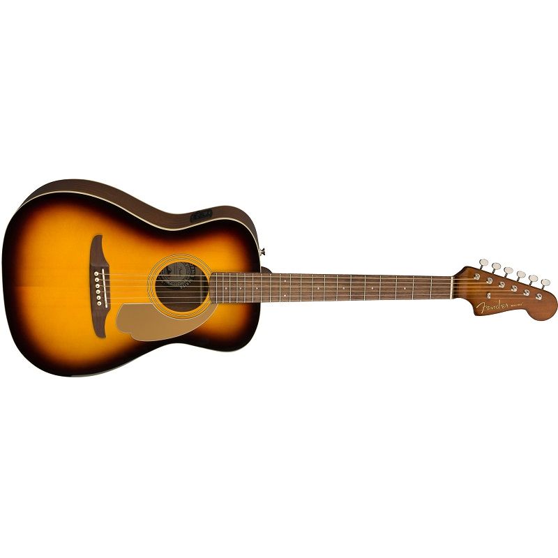 Fender Malibu Player Acoustic Electric Guitar. Walnut Fingerboard, SB