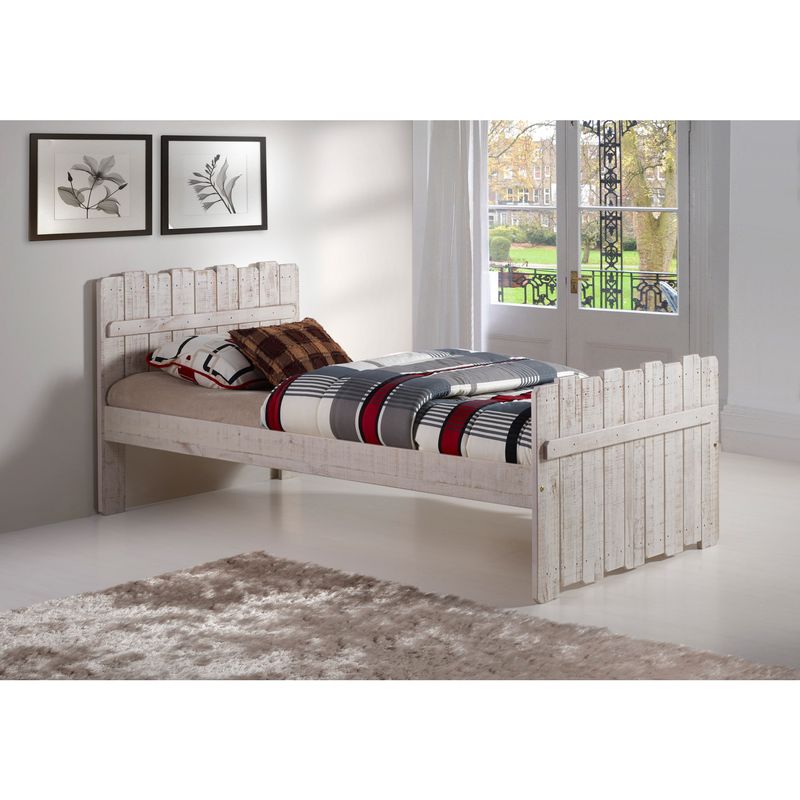 Donco Kids Rustic Sand Twin Tree House Bed - Twin Bed