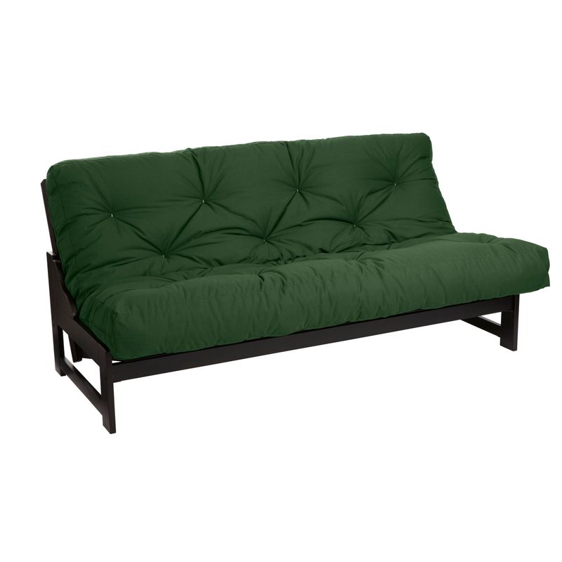 Porch & Den Owsley Full-size 6-inch Futon Mattress without Frame - Hunter Green - Full