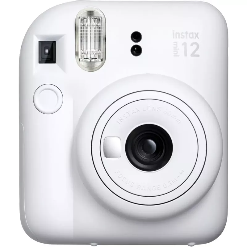 Fujifilm - Instax Mini 12 Instant Film Camera - White