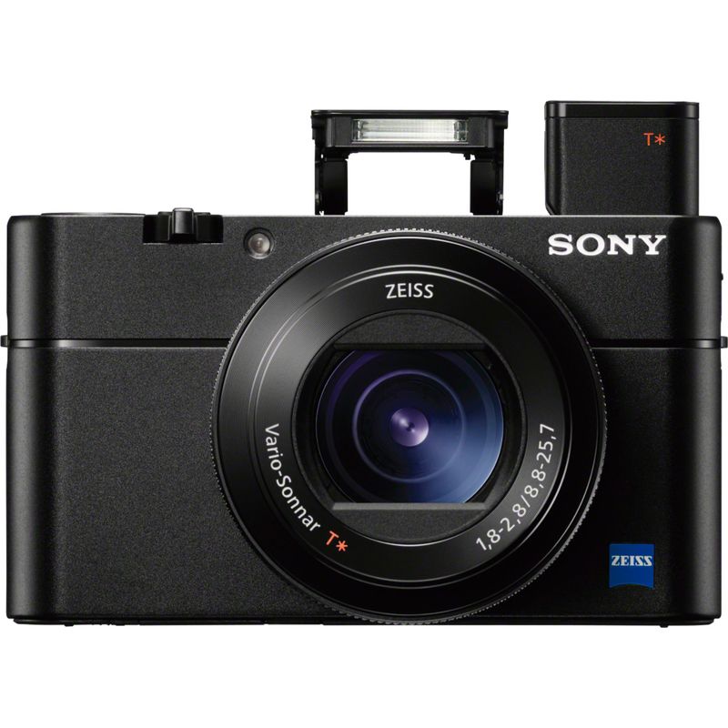 Alt View Zoom 15. Sony - Cyber-shot DSC-RX100 V 20.1-Megapixel Digital Camera - Black