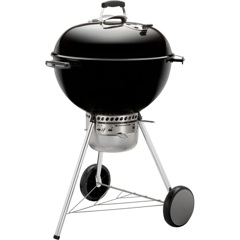 Angle Zoom. Weber - 22 in. Master-Touch Charcoal Grill - Black