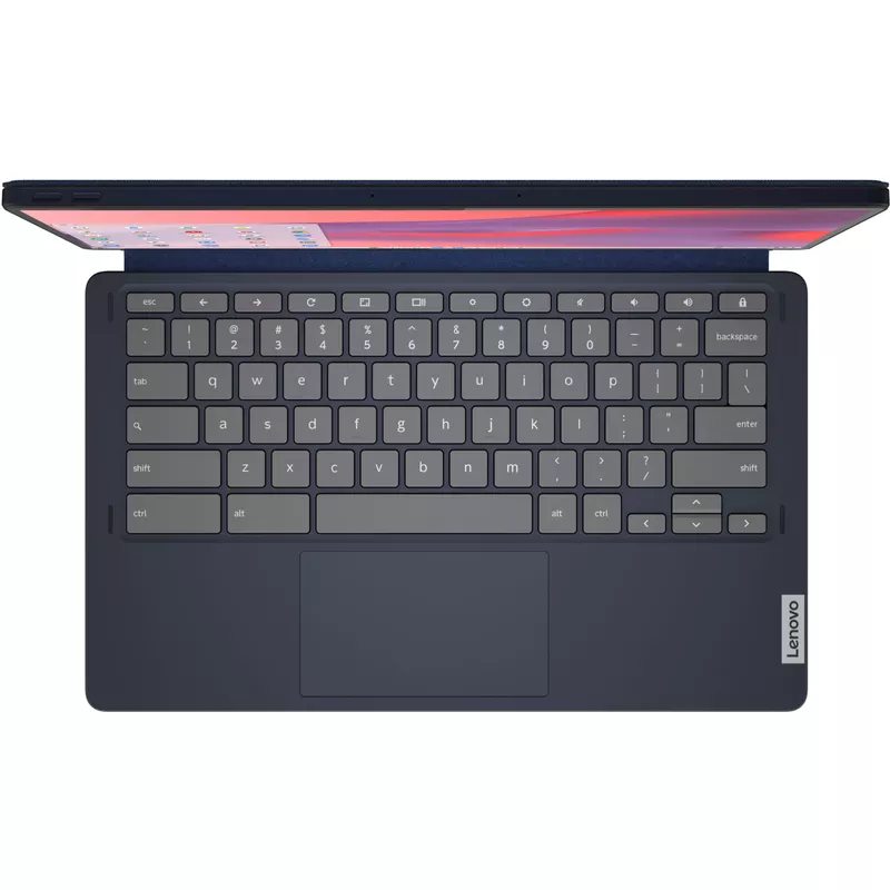 Lenovo - IdeaPad Duet 5 Chromebook - 13.3" FHD Touchscreen 2-in-1 Tablet - Snapdragon 7cG2 - 8GB - 128GB eMMC - with Keyboard - Abyss Blue