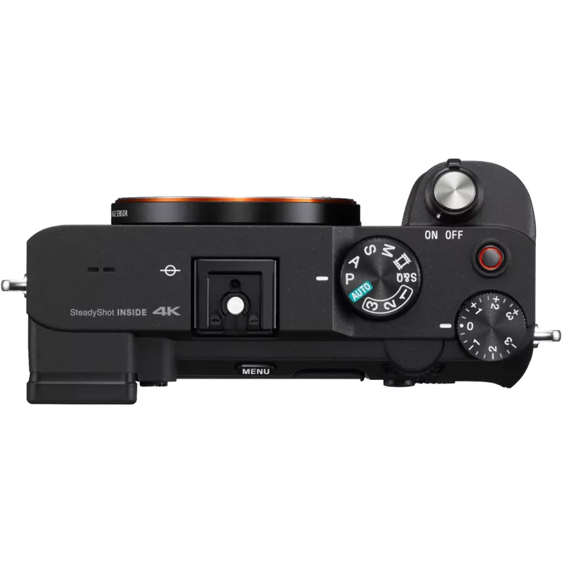 Sony - Alpha 7C Full-frame Mirrorless Camera - Black
