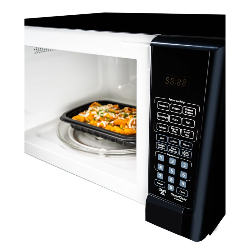 Danby Designer 1.4 cu ft Sensor (Cooking) Microwave in Black - Black