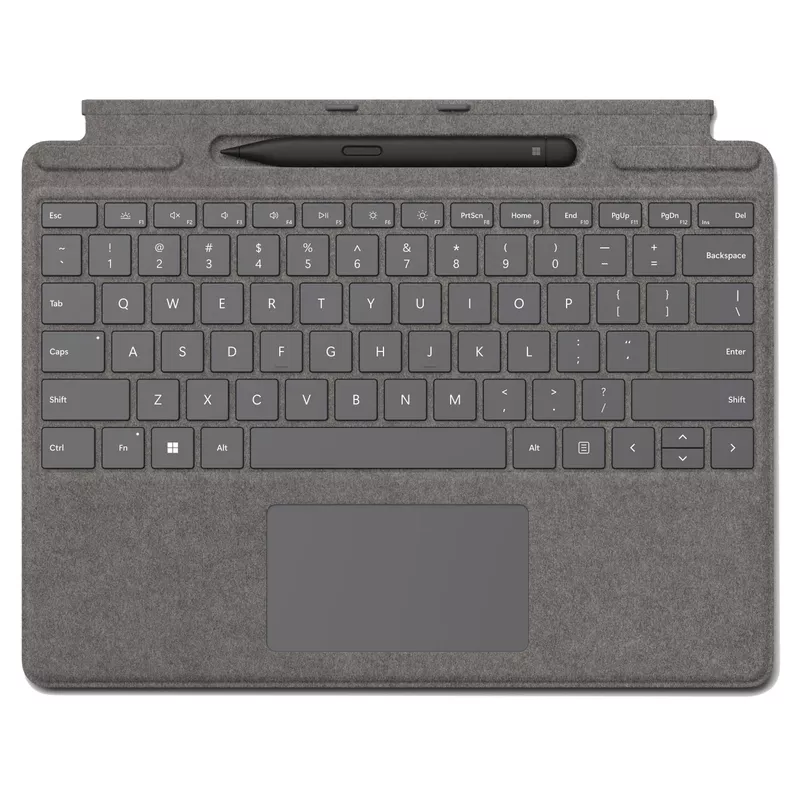 Microsoft Surface Pro Signature Keyboard with Slim Pen 2, Platinum