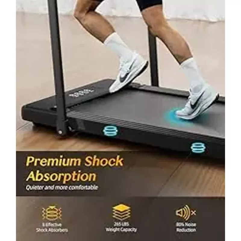 Bifanuo 2 in 1 Walking Pad - Under Desk Treadmill, Treadmills for Home/Office, Portable Treadmill, Walking Pad Treadmill Under Desk with Remote Control & LED Display- Ideal for Fitness Enthusiast