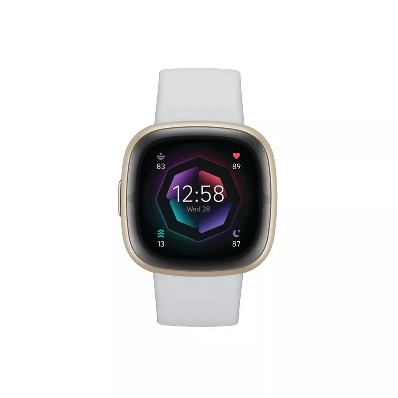 Fitbit - Sense 2 Advanced Health Smartwatch - Pale Gold